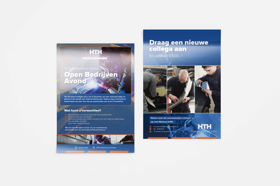Posters van HTH Automotive