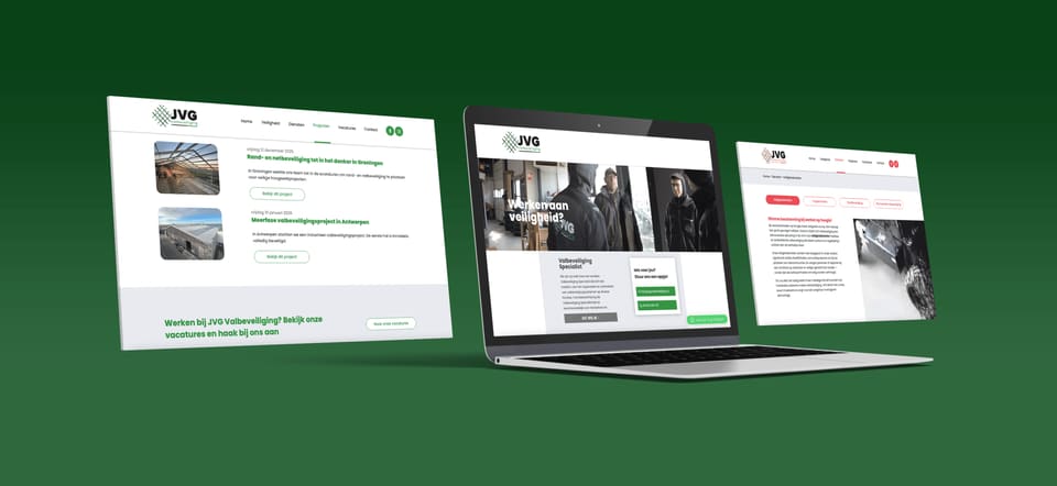 Website van JVG valbeveiliging