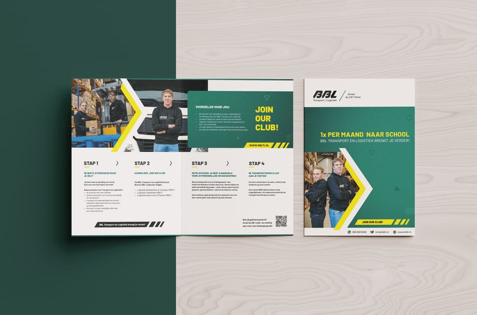 Brochure van BBL Transport & Logistiek