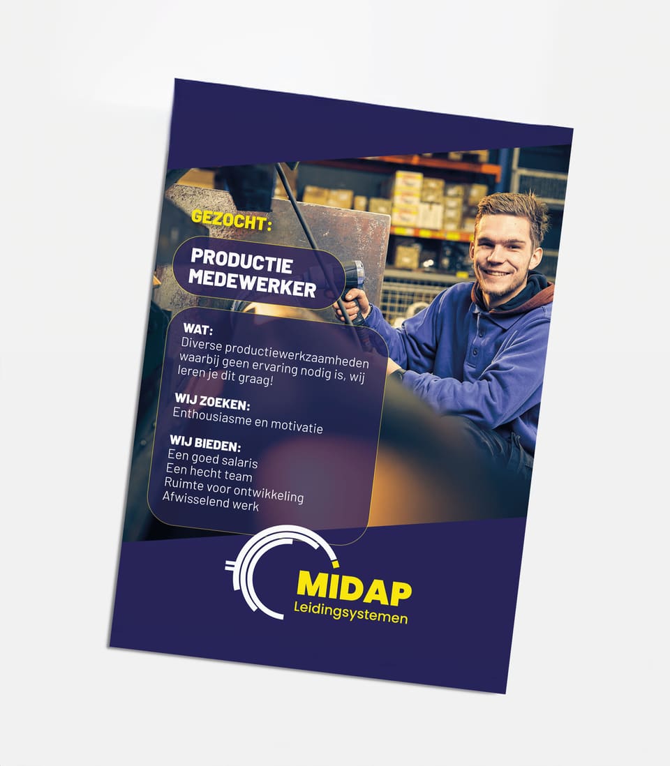 Drukwerk van Midap